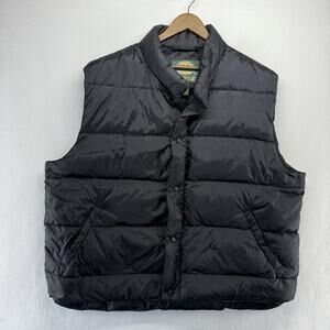 Cabela's Black Puffer Vest